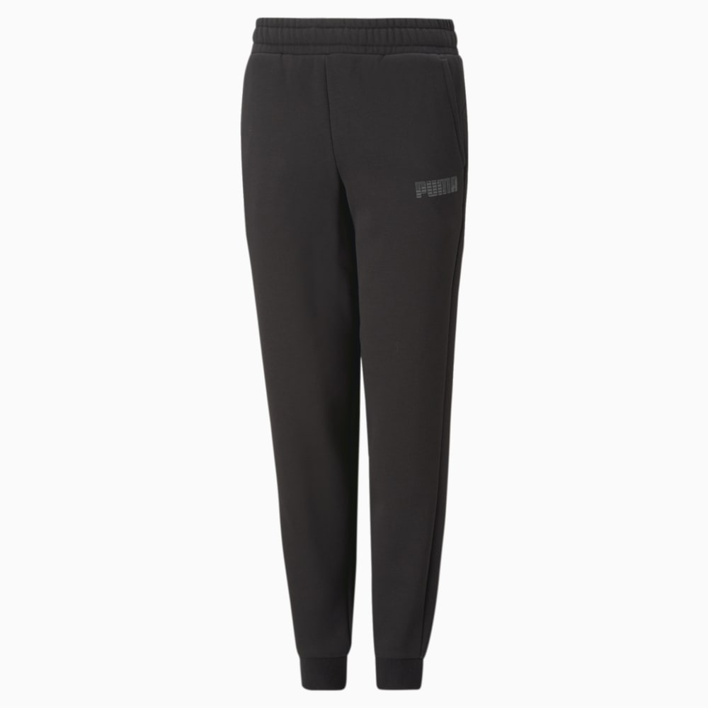 Изображение Puma Детские штаны PUMA Sweatpants Youth #1: Puma Black