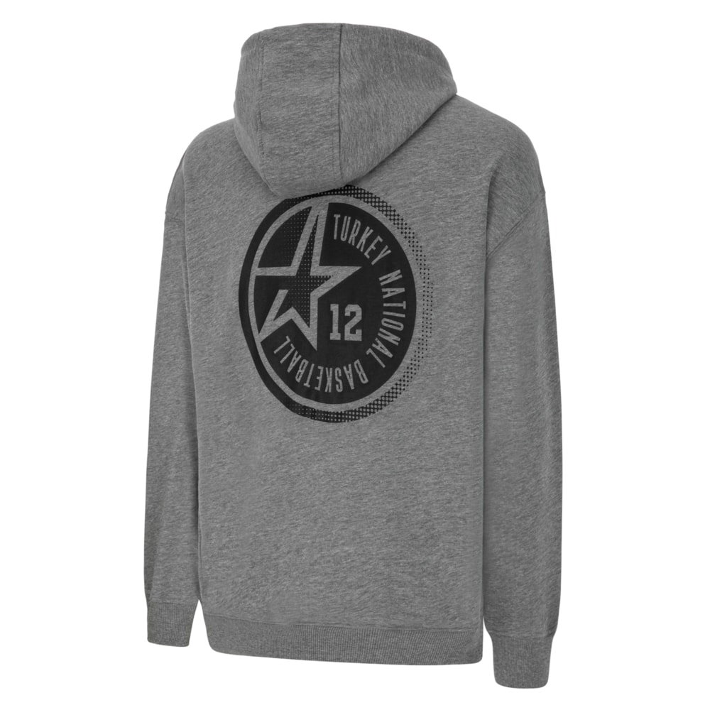 Görüntü Puma Türkiye Basketbol Milli Takım Fanwear Kapüşonlu Sweatshirt #2