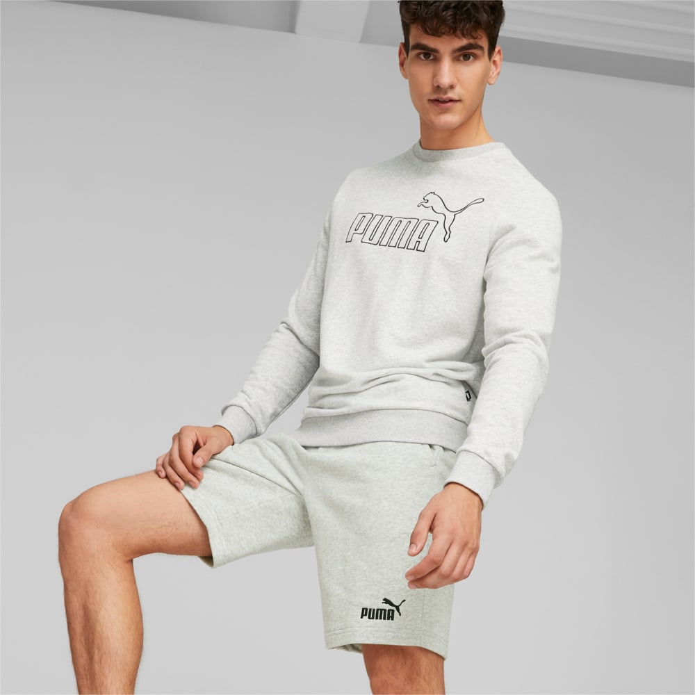 Изображение Puma Шорты Essentials+ Shorts Men #1: light gray heather