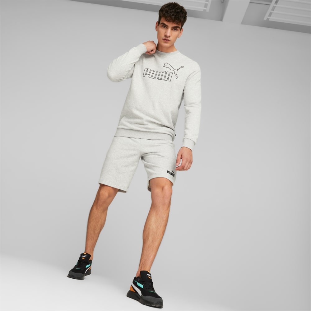 Gray puma shorts sales