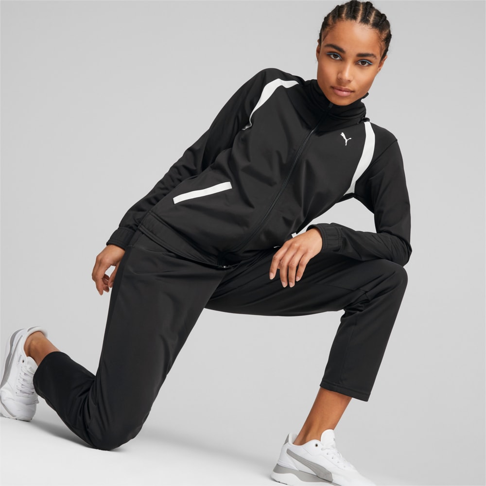 Зображення Puma Спортивний костюм Classic Tricot Tracksuit OP Women #1: Puma Black