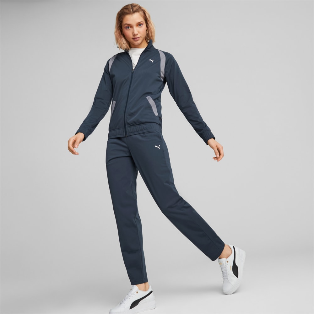 Grey womens puma tracksuit sale