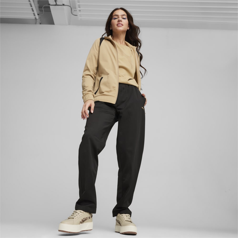 Изображение Puma Спортивный костюм Classic Tricot Tracksuit OP Women #1: Prairie Tan