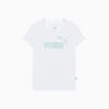 Изображение Puma Детская футболка Essentials+ NOVA SHINE Logo Tee Youth #5: Puma White