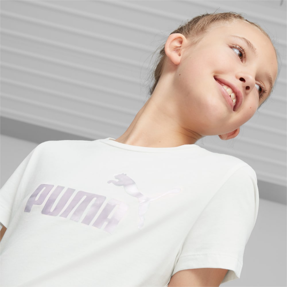 Image PUMA Camiseta Essentials+ NOVA SHINE Logo Juvenil #2