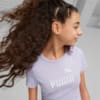 Изображение Puma Детская футболка Essentials+ NOVA SHINE Logo Tee Youth #2: Vivid Violet
