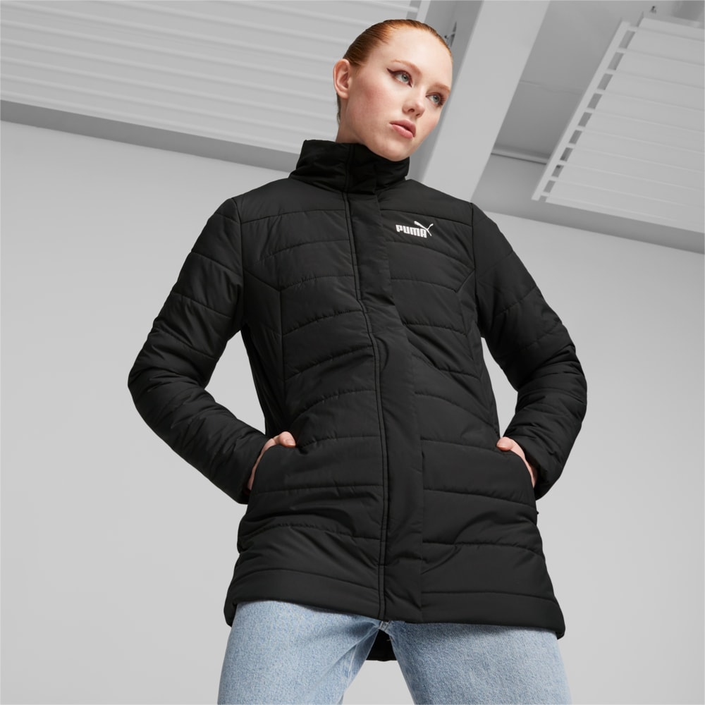 Изображение Puma Куртка ESS+ Women’s Padded Jacket #1: Puma Black