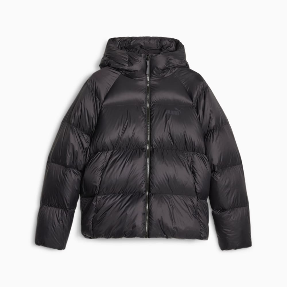 Puma black puffer jacket outlet