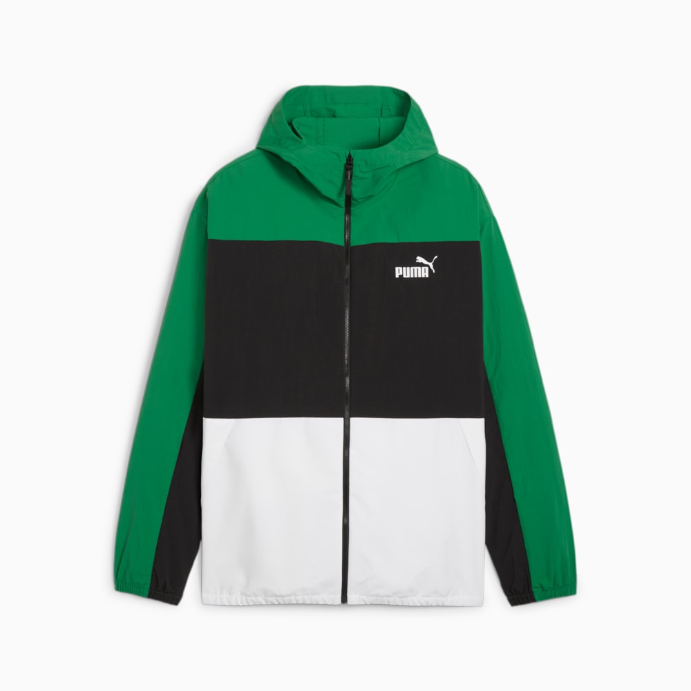Puma graphic windbreaker hotsell