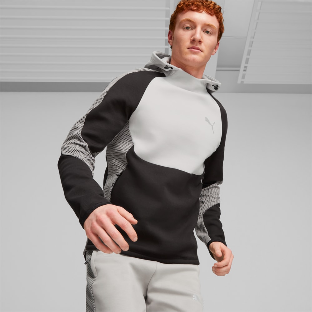 Image PUMA Moletom com Capuz EVOSTRIPE Malha Dupla Masculino #1