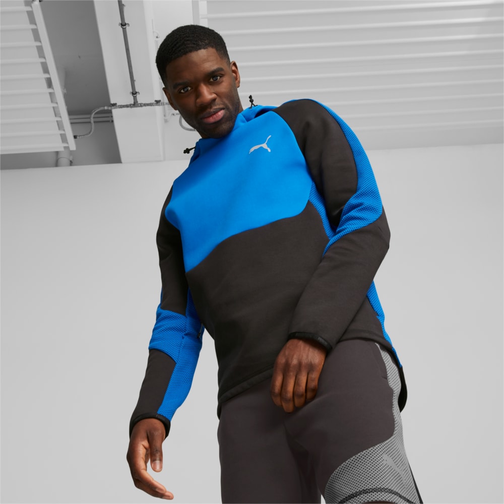 Image PUMA Moletom com Capuz EVOSTRIPE Malha Dupla Masculino #1