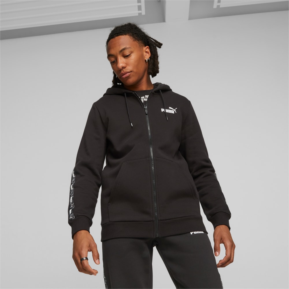 Image PUMA Moletom ESS TAPE CAMO Full-Zip Masculino #1