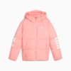 Изображение Puma Детская куртка PUMA POWER Youth Hooded Jacket #4: Peach Smoothie