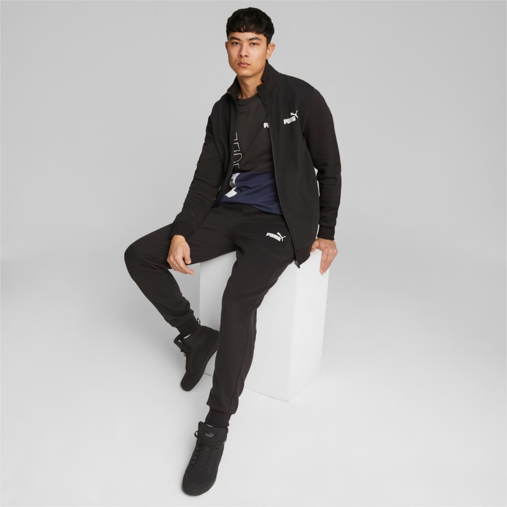 Puma black tracksuit top