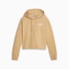 Изображение Puma Толстовка ESS+ Women’s Cropped Hoodie #6: Sand Dune