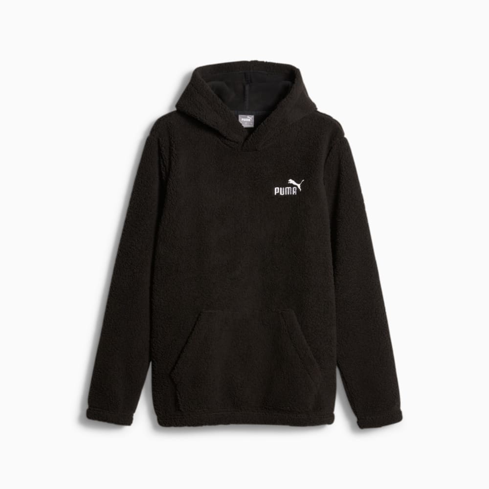 ESS Men s Sherpa Hoodie 10 Black Puma Black Puma 675982 01