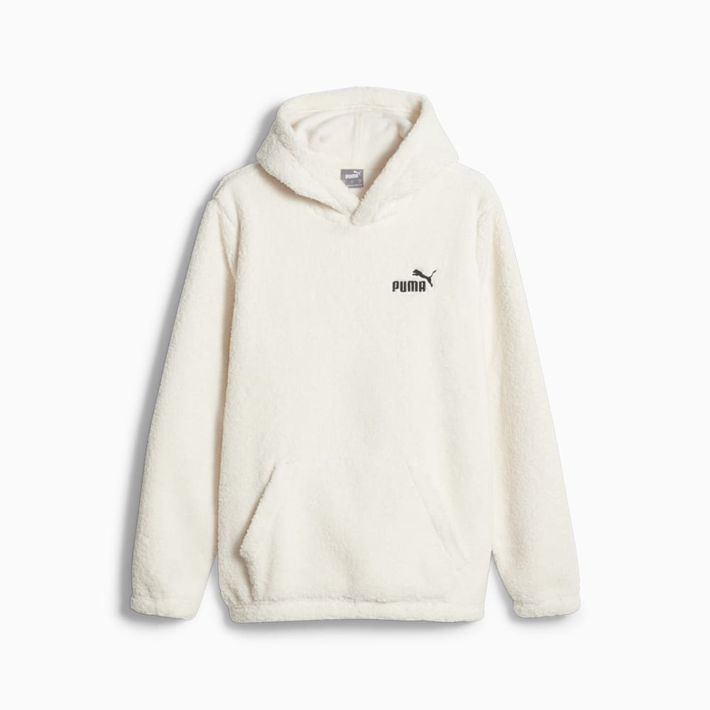 Puma check on sale sherpa hoodie