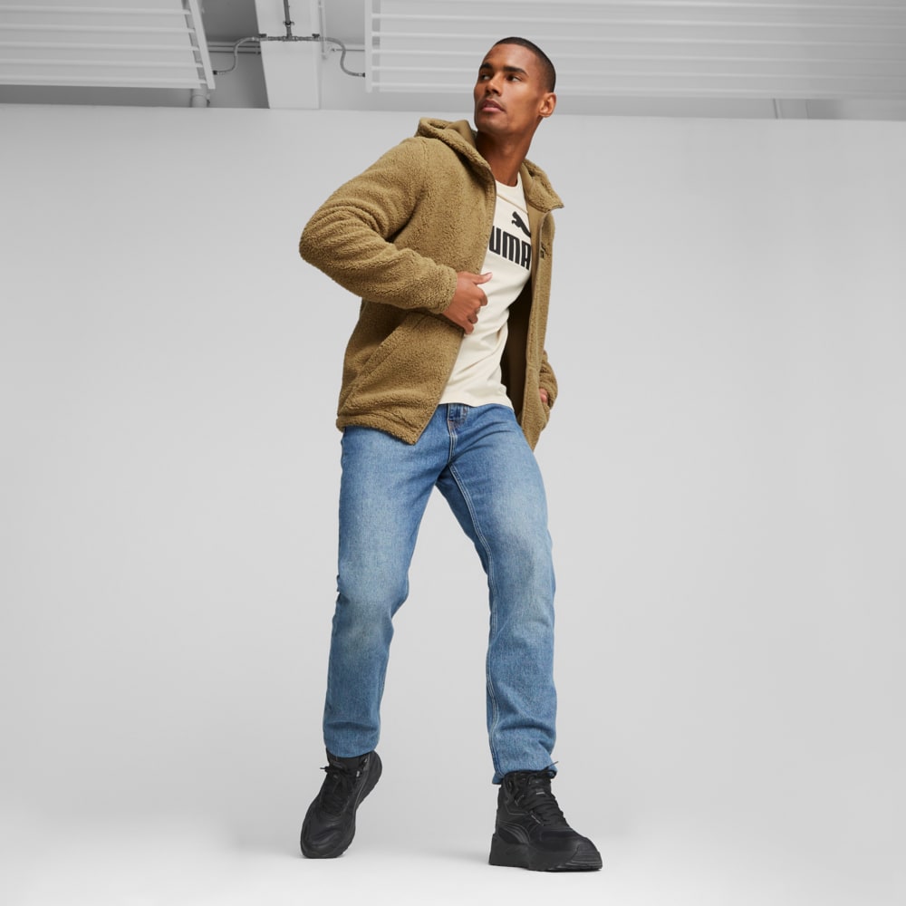 Puma men's full clearance zip sherpa hoodie