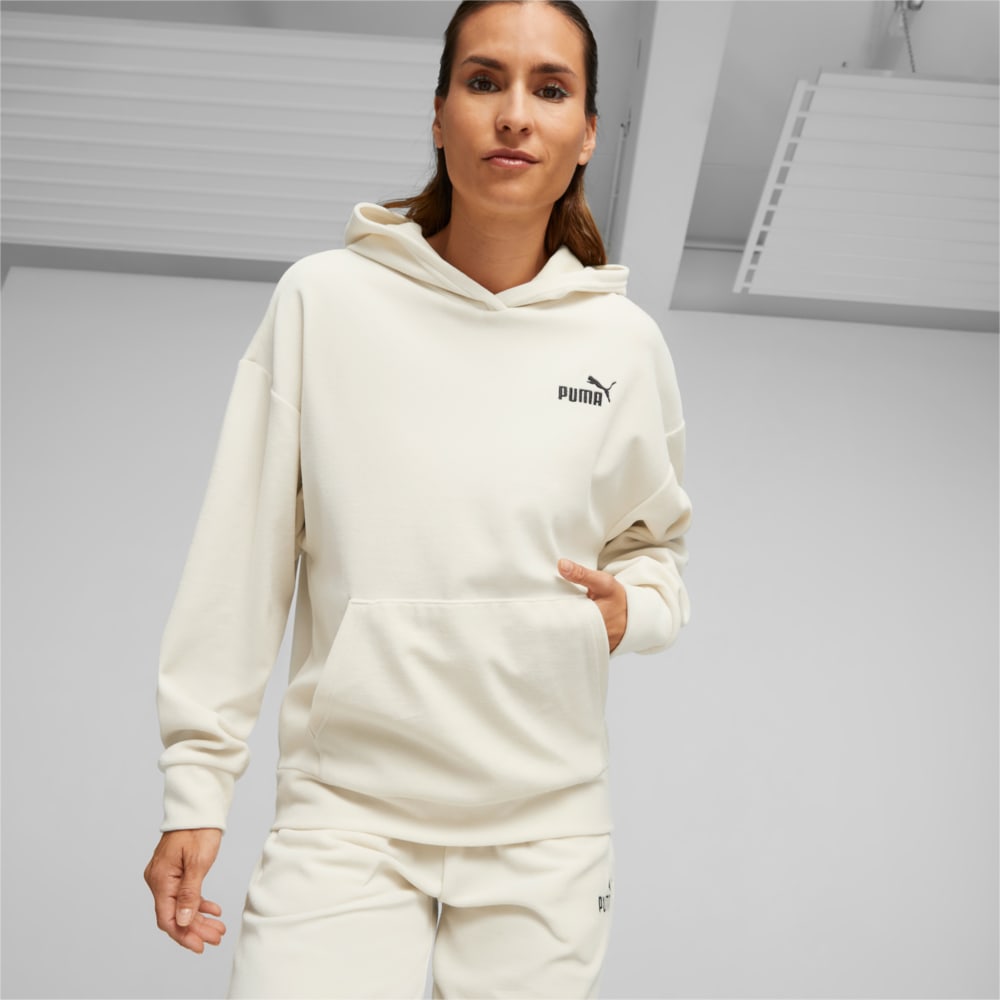 White puma hoodie womens sale