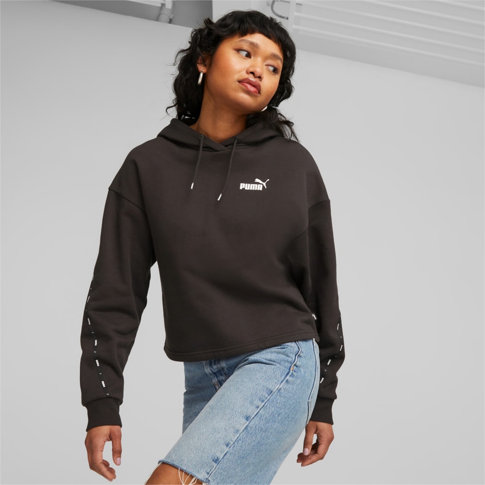Moletom Essentials TAPE Feminino Preto PUMA Ref 675996 01
