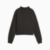 Изображение Puma Толстовка HER Women’s High-Neck Half-Zip Sweatshirt #7: Puma Black