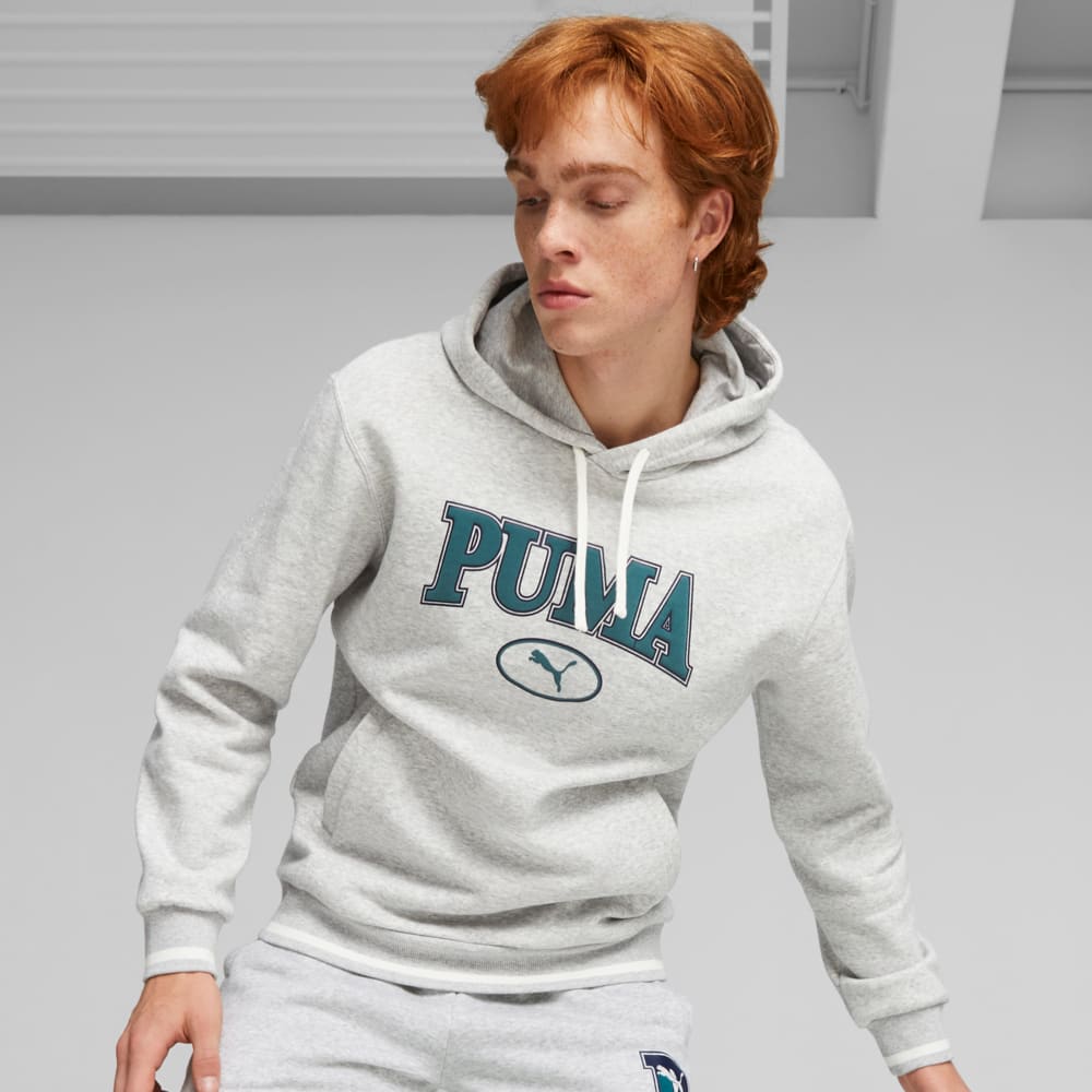 Зображення Puma Худі PUMA SQUAD Men’s Hoodie #1: light gray heather