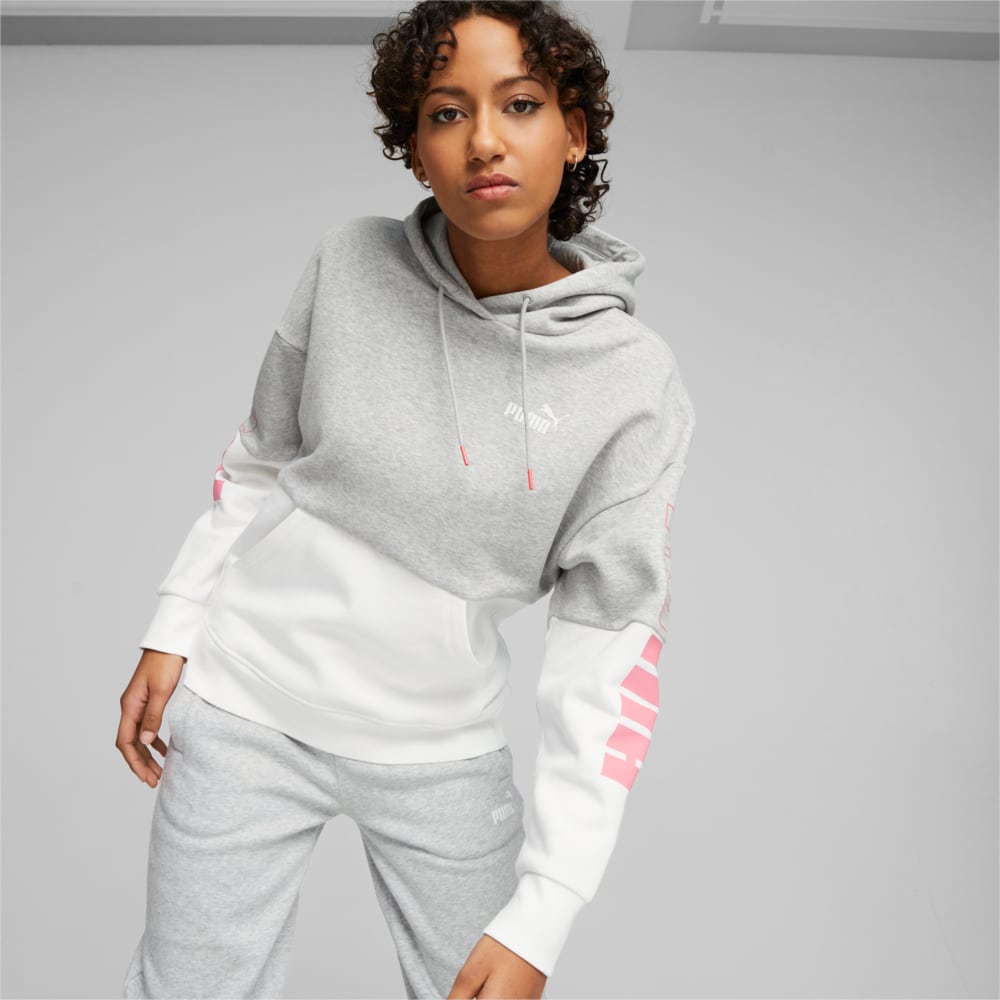 Image PUMA Moletom PUMA POWER Colourblock Feminino #0