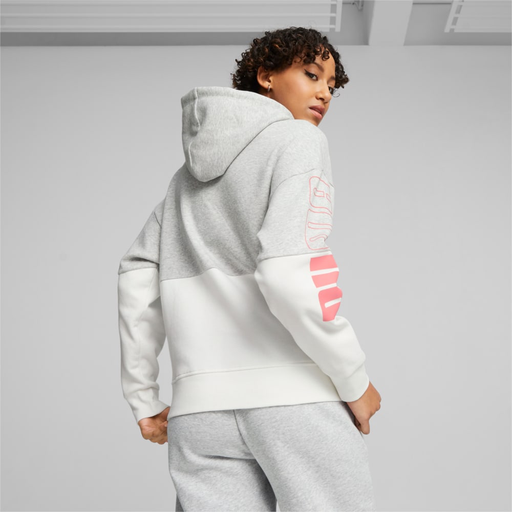 Image PUMA Moletom PUMA POWER Colourblock Feminino #4