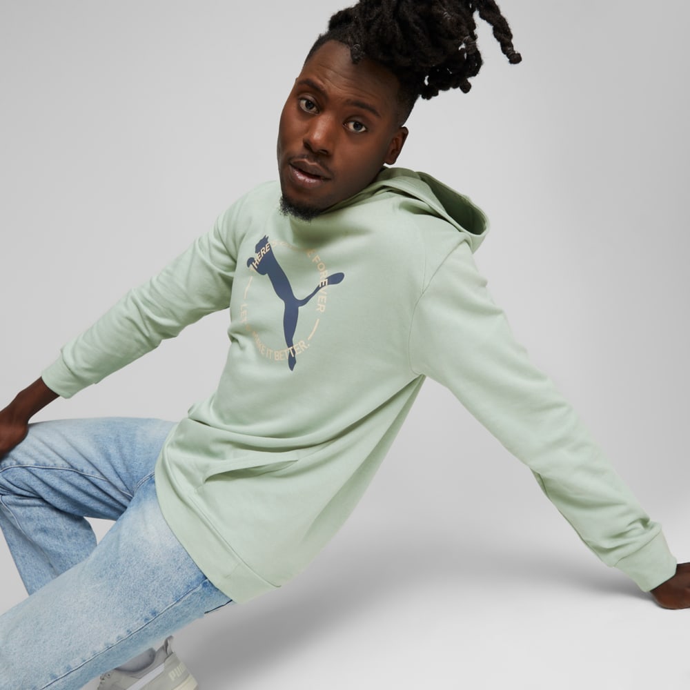Green puma hoodie mens shop