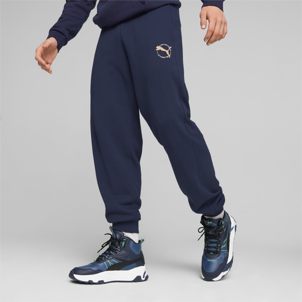 Puma mens sweatpants navy shop