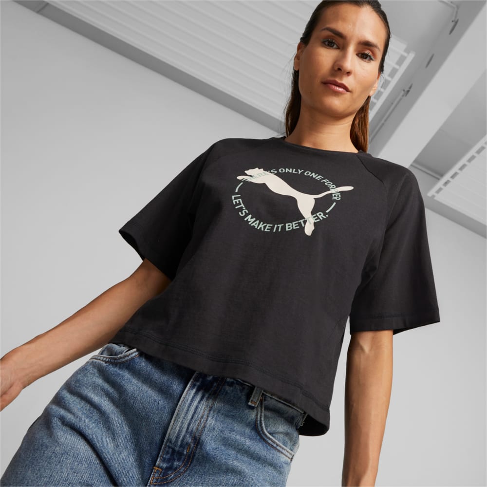 Better Sportswear Women's Tee | Black | Puma | Sku: 676066_01