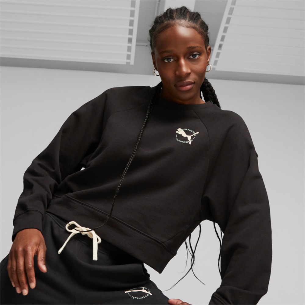 Изображение Puma Футболка Better Sportswear Women’s Sweatshirt #1: Puma Black