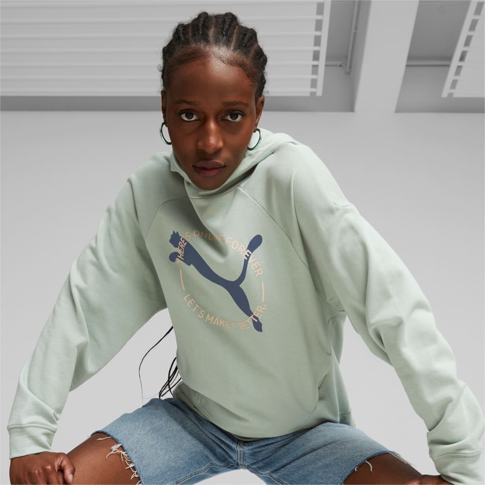 Imagen PUMA Polerón con capucha para mujer Better Sportswear #1