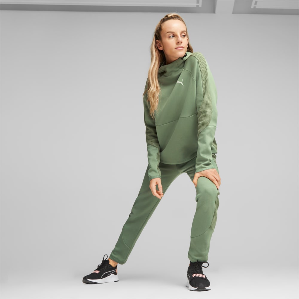 Evostripe Women s High Waist Pants Green Puma Sku 676075 44