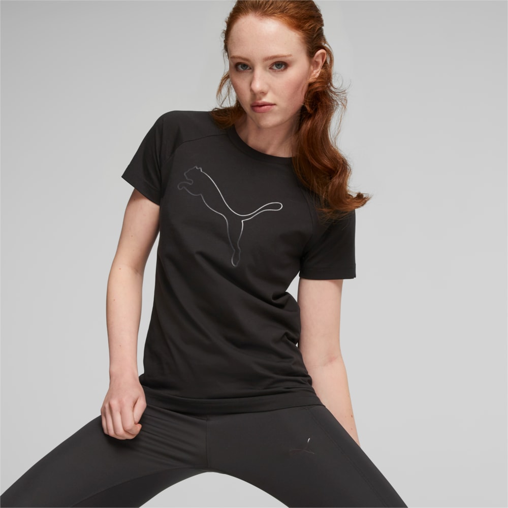 Image PUMA Camiseta PUMA MOTION Logo Feminina #1