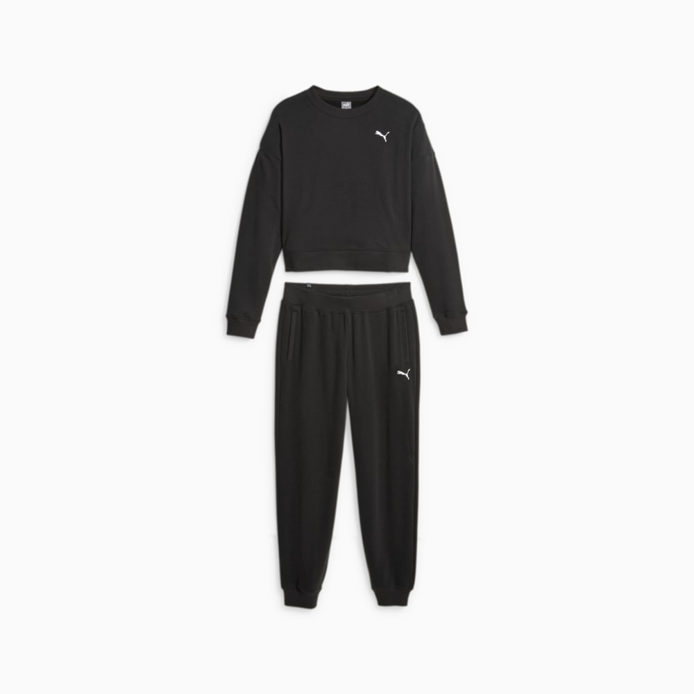 Костюм Women’‎s Loungewear Suit | Колір: Чорний | Puma Black | Puma ...