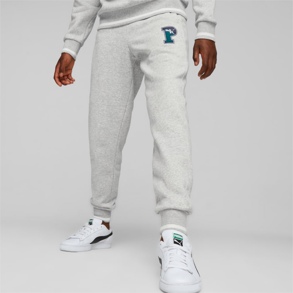 Gray puma joggers shop