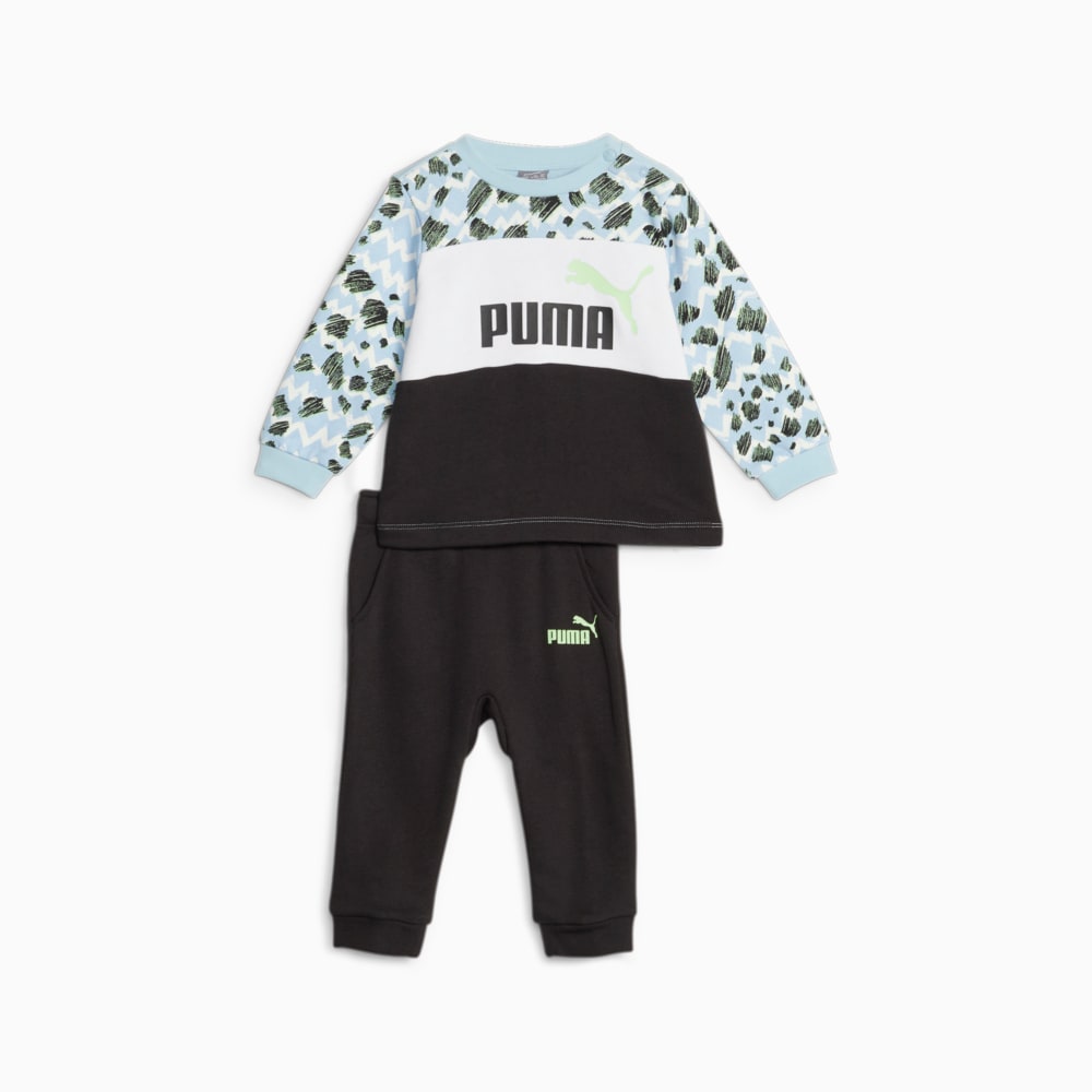 Изображение Puma Детский спортивный костюм Essential Mix Match Toddlers’ Jogger Suit #1: Puma Black