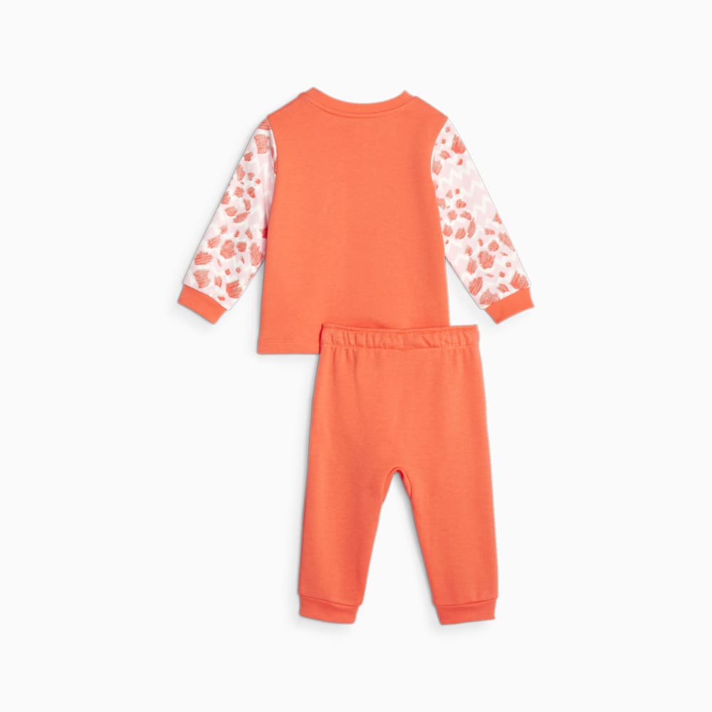 Essential Mix Match Toddlers' Jogger Suit | Orange | Puma | Sku: 676368_60