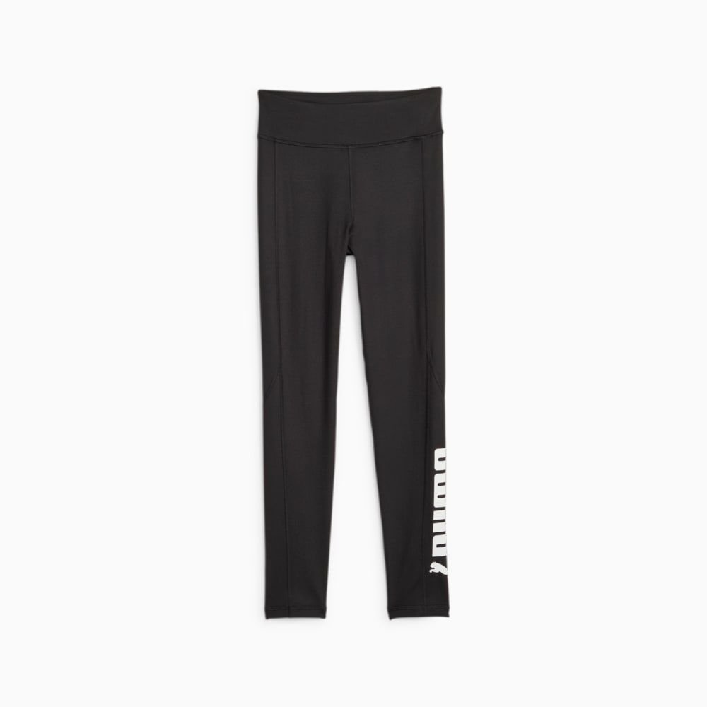 Зображення Puma Дитячі штани PUMA FIT Highwaist 7/8 Youth Tights #1: Puma Black-Puma Black