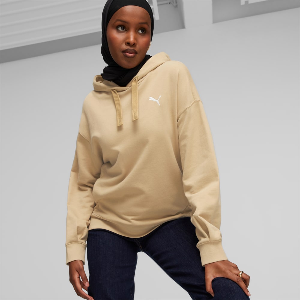 Изображение Puma Толстовка HER Women’s Hoodie #1: Sand Dune