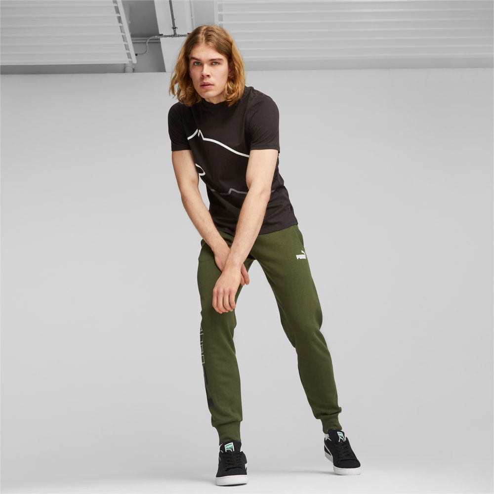 Puma joggers shop green