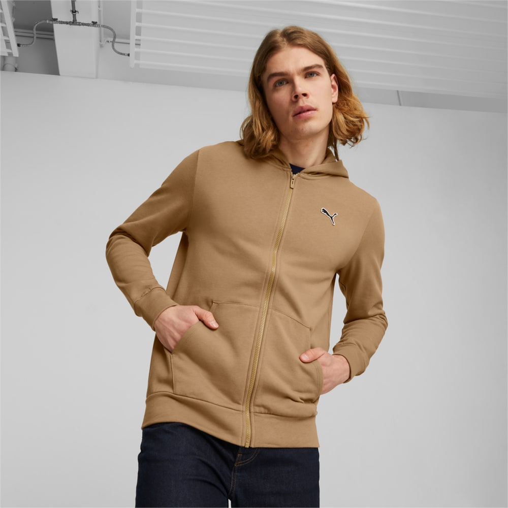 Изображение Puma Худи Better Essentials Men’s Full-Zip Hoodie #1: Toasted