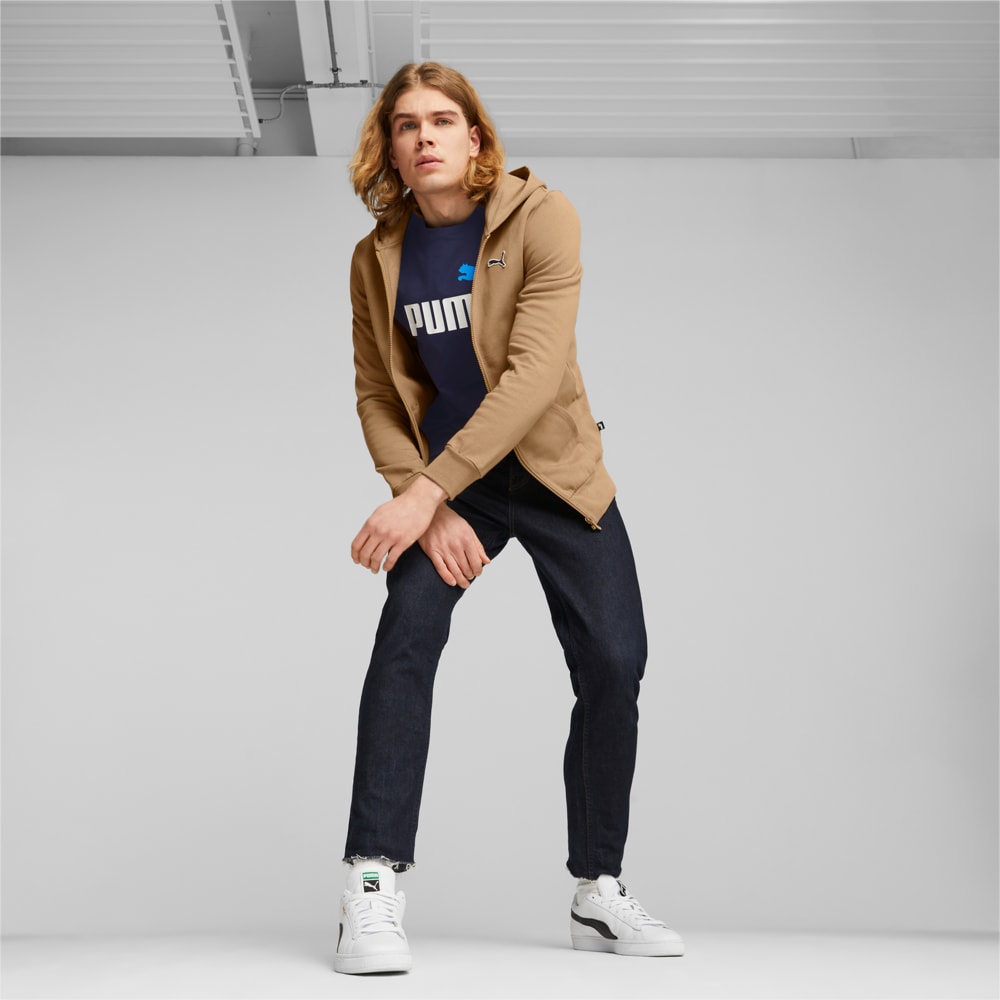 Puma men's essential full hotsell zip hoodie