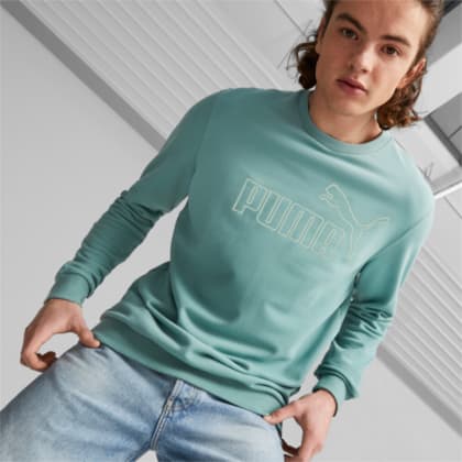 Image Puma Essentials Elevated Pique Crew Neck Sweatshirt Men