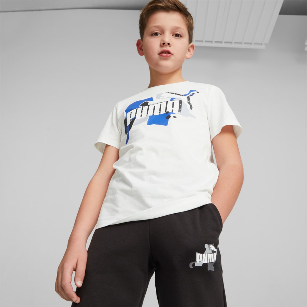 Image Puma Essentials+ Street Art Logo Tee Youth #1