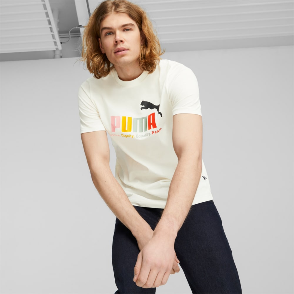 Image PUMA Camiseta ESS+ Multicolour Masculina #1