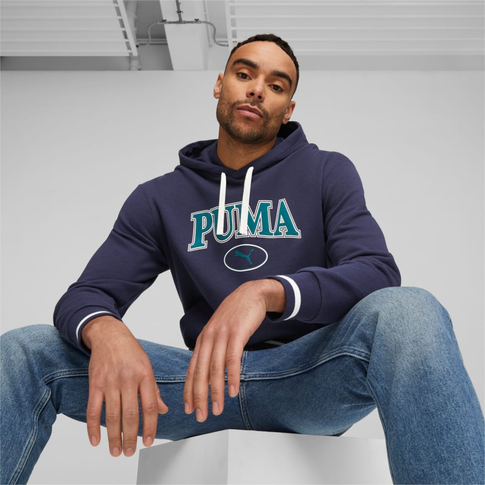 Navy blue puma hoodie online