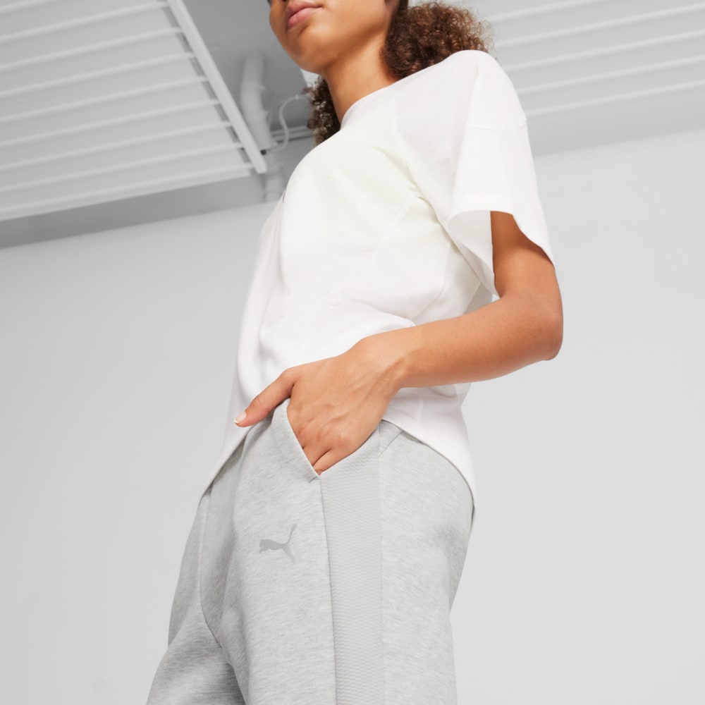 Зображення Puma Штани EVOSTRIPE Women's High-Waist Pants #2: light gray heather