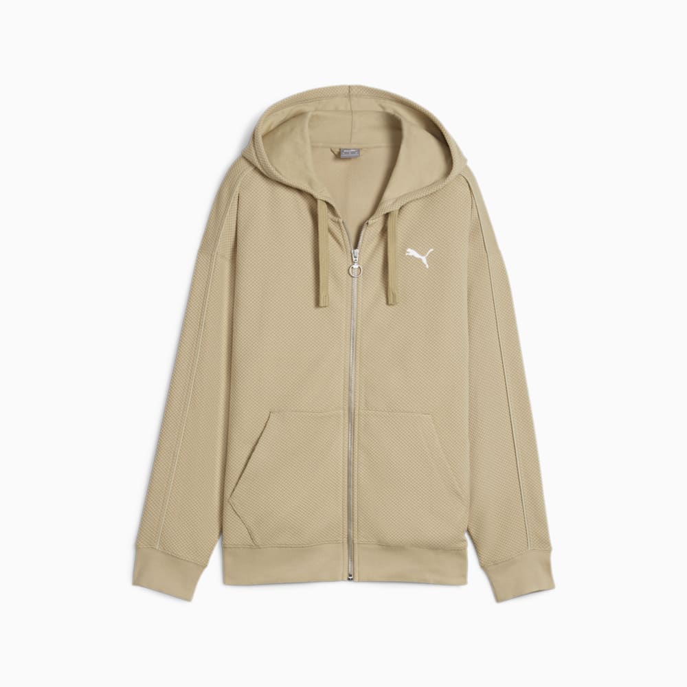 Изображение Puma Толстовка HER Women's Full-Zip Hoodie #1: Prairie Tan